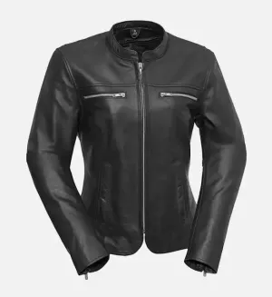 Women’s Black Biker Jacket