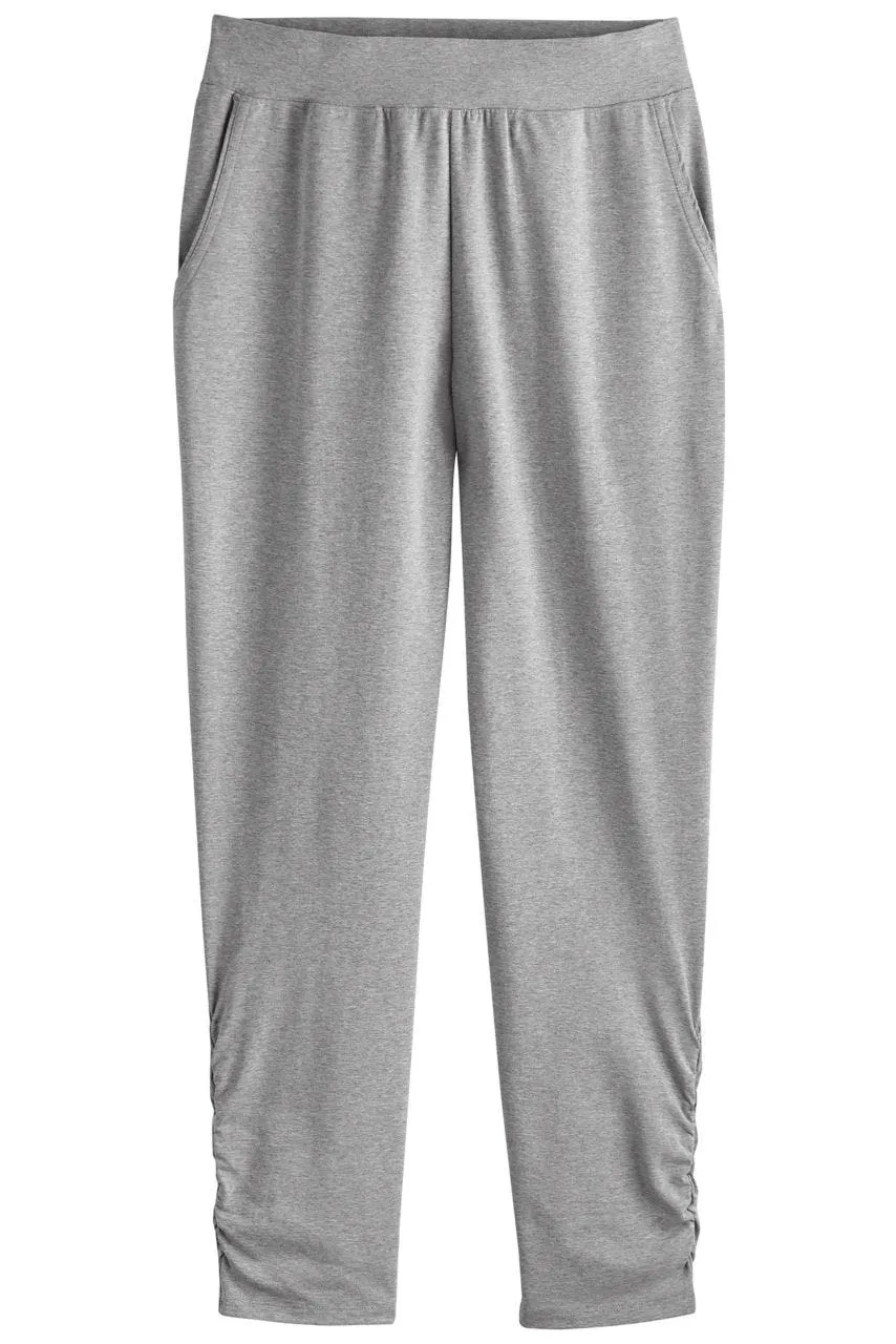 Women's Cafe Ruche Pants  |  Grey Heather