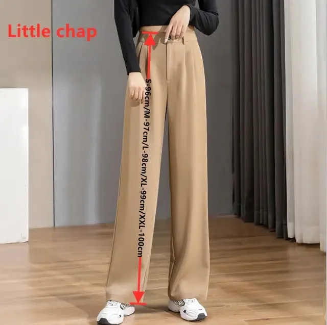 Women's Chic Vintage High Straight Pants