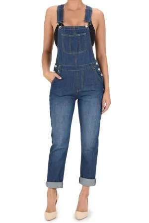 Women's Classic Style Skinny Overalls