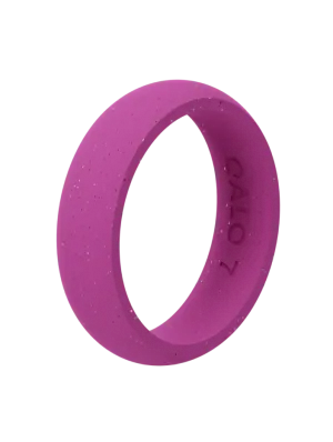 Women's Cloud to Pink Classic Silicone Ring