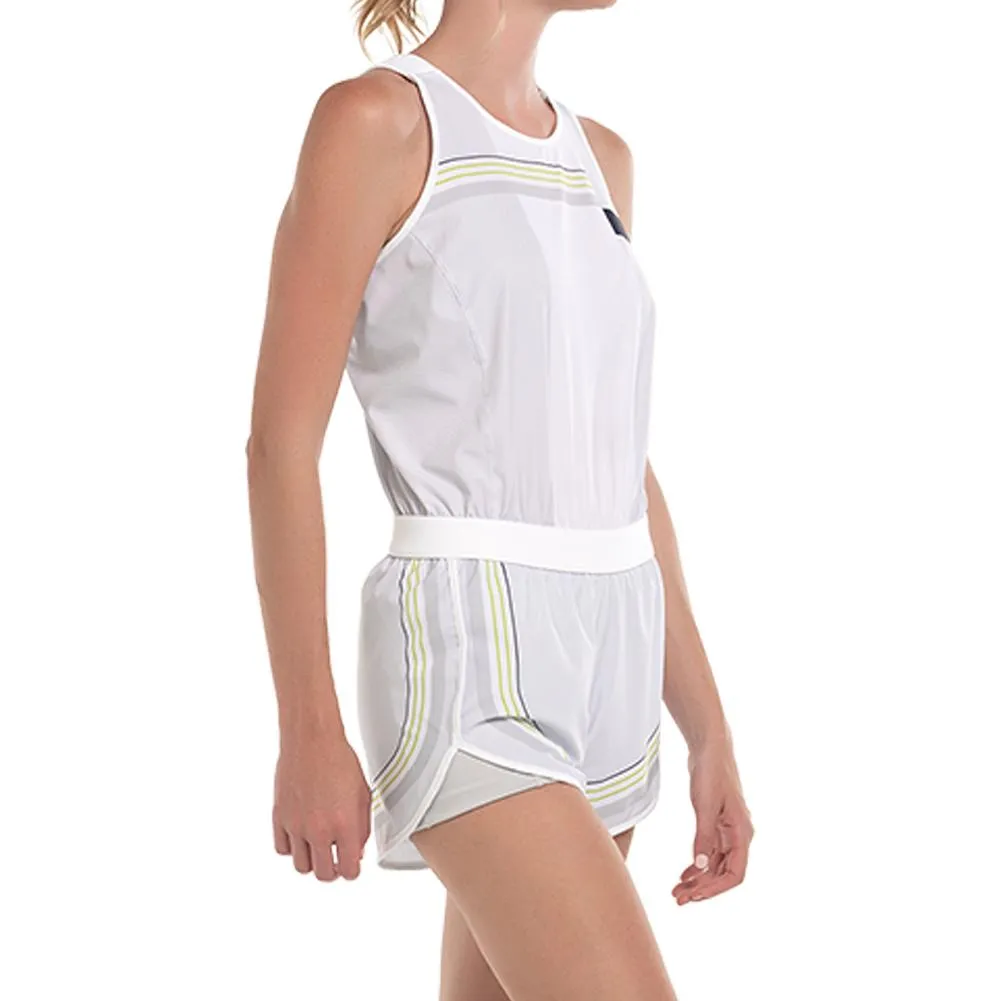 Women's Court Tennis Romper Meteorite