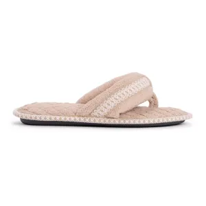 Women's Darlene Micro Chenille Thong Slippers