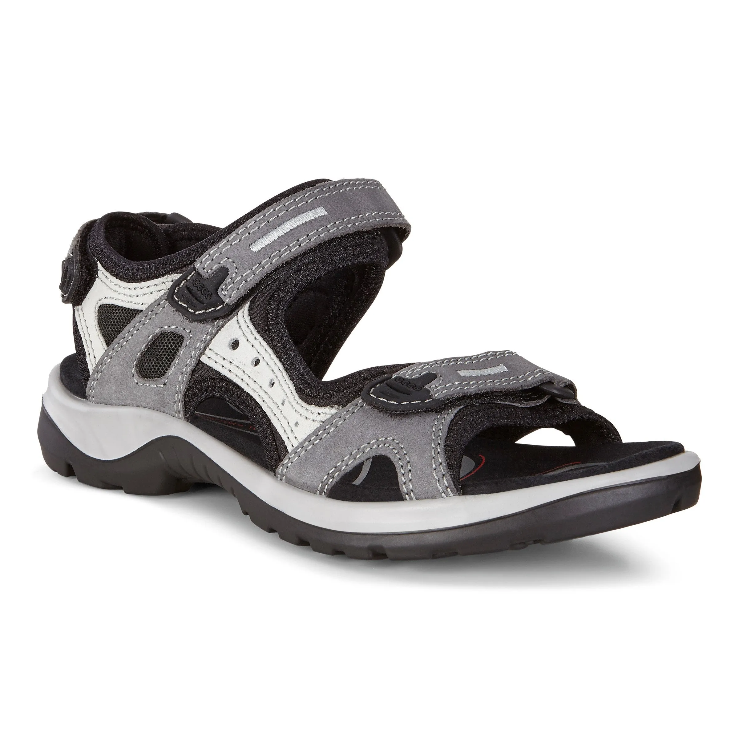 Women's Ecco Yucatan Sandal Color: Titanium