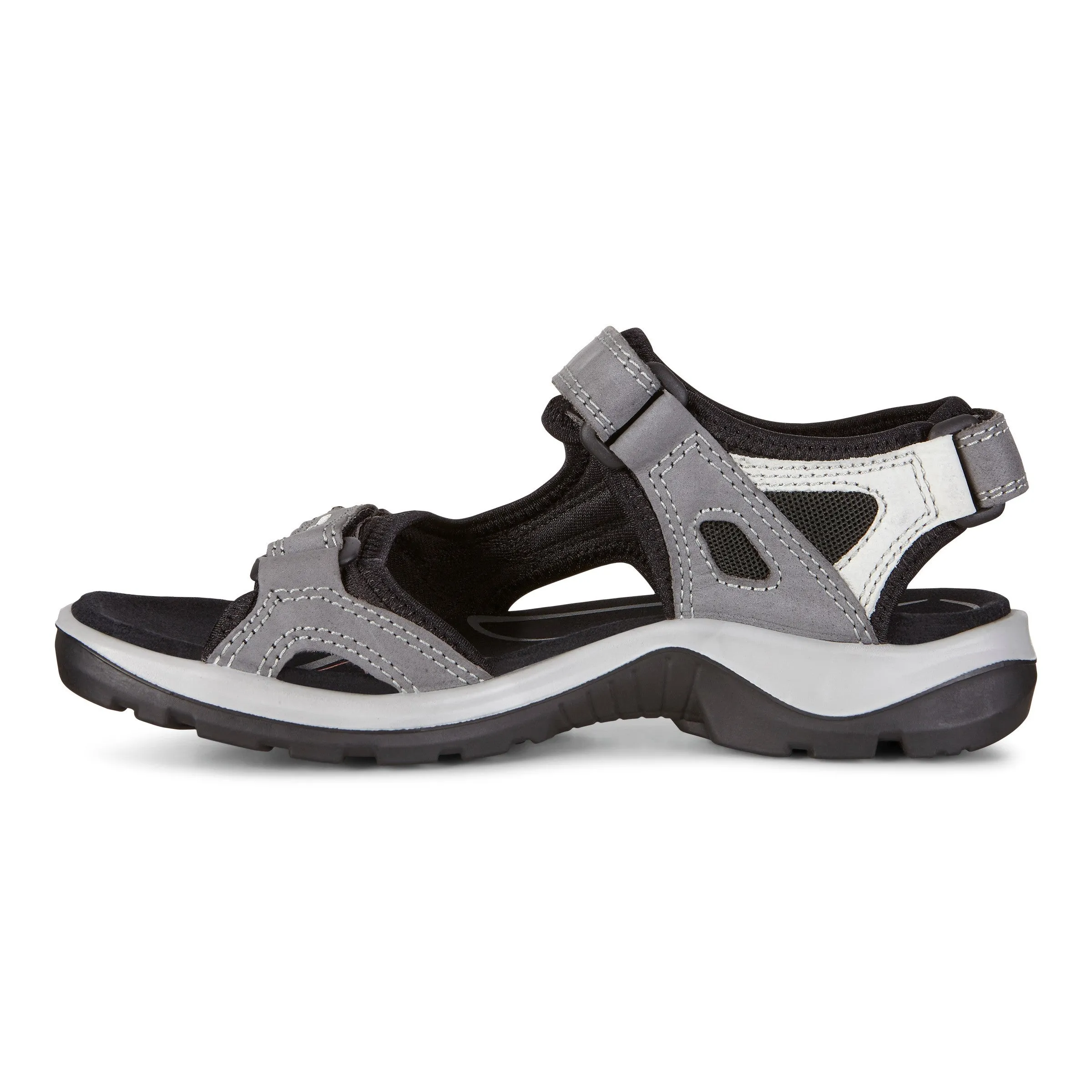 Women's Ecco Yucatan Sandal Color: Titanium