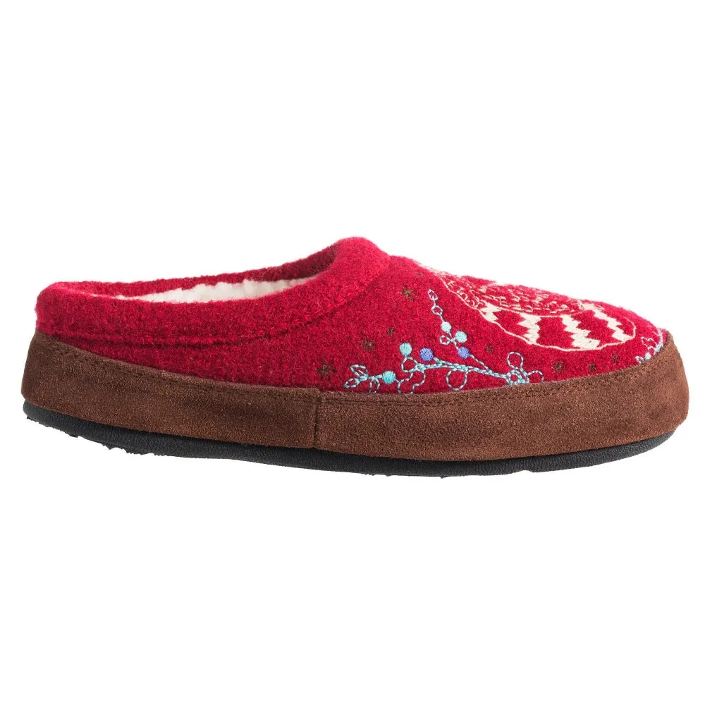 Women's Forest Mule Slipper with Indoor/Outdoor Sole