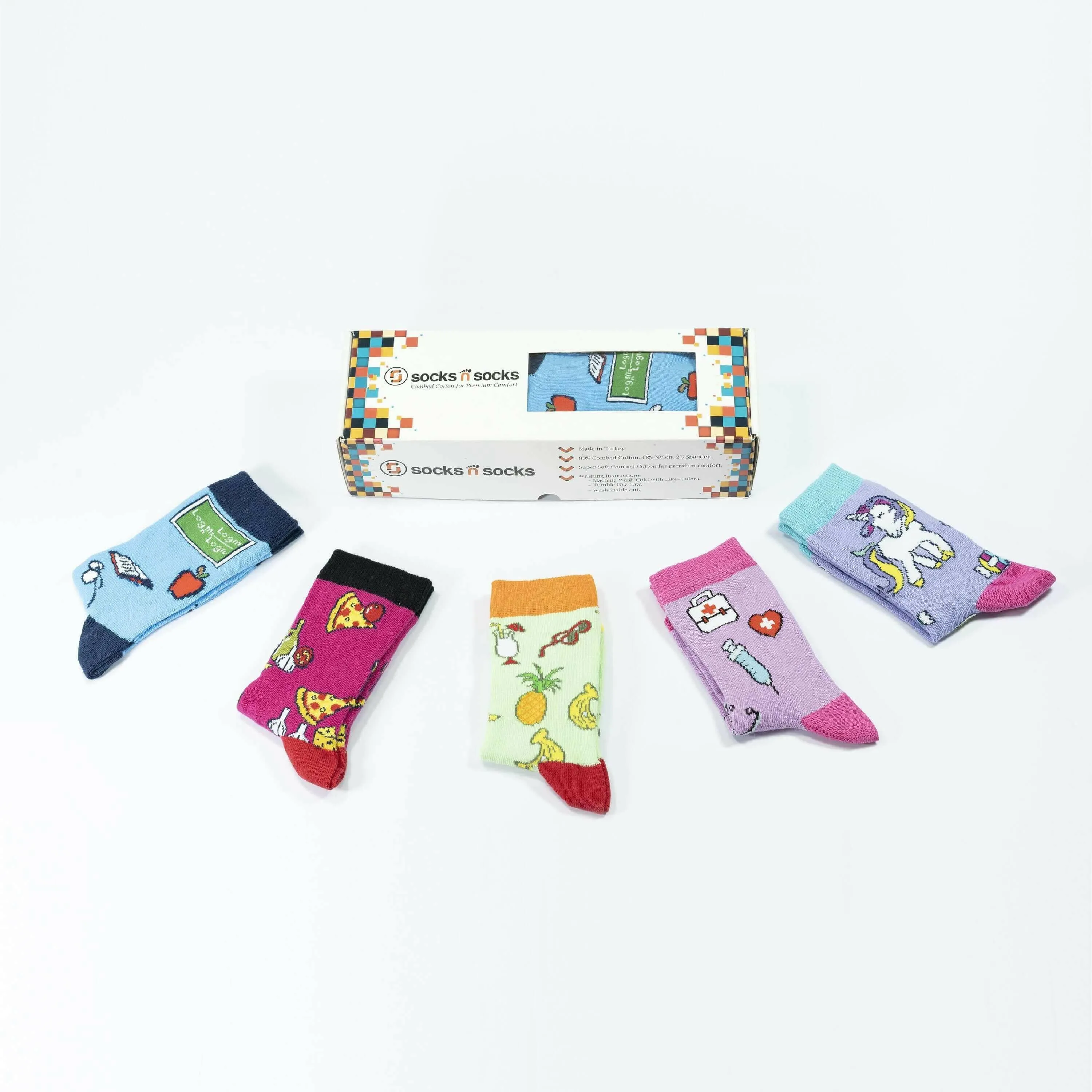 Women's Fun Socks Set