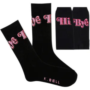 Women's Hi Bye Crew Socks