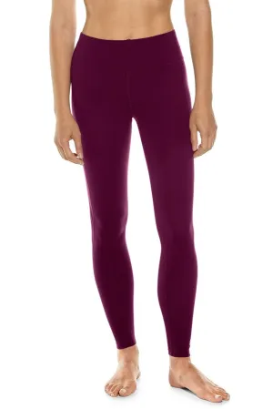 Women's High-Rise Asana Yoga Leggings  |  Plum