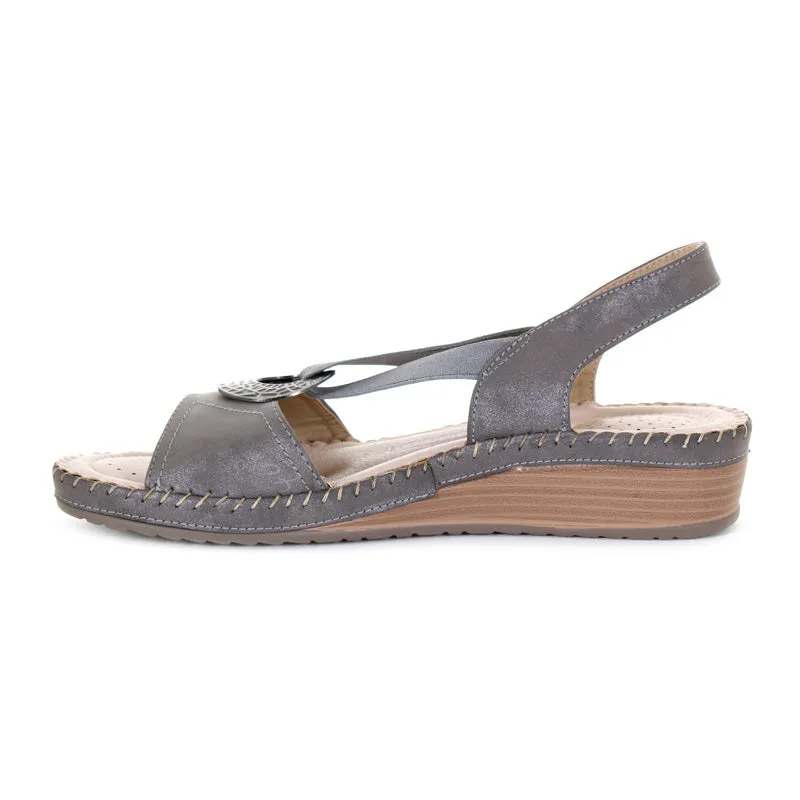 Women's Hope Sling Sandal Pewter