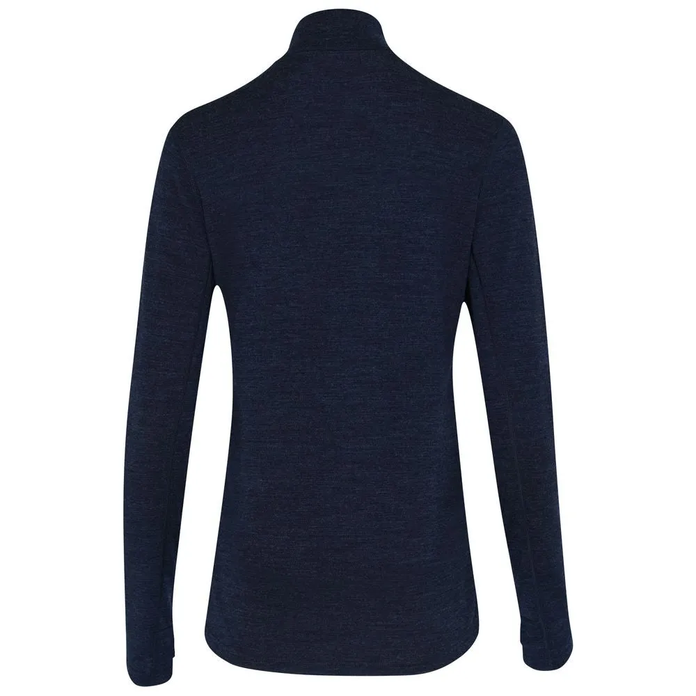 Womens IsoSoft 240 Zip Neck (Navy)