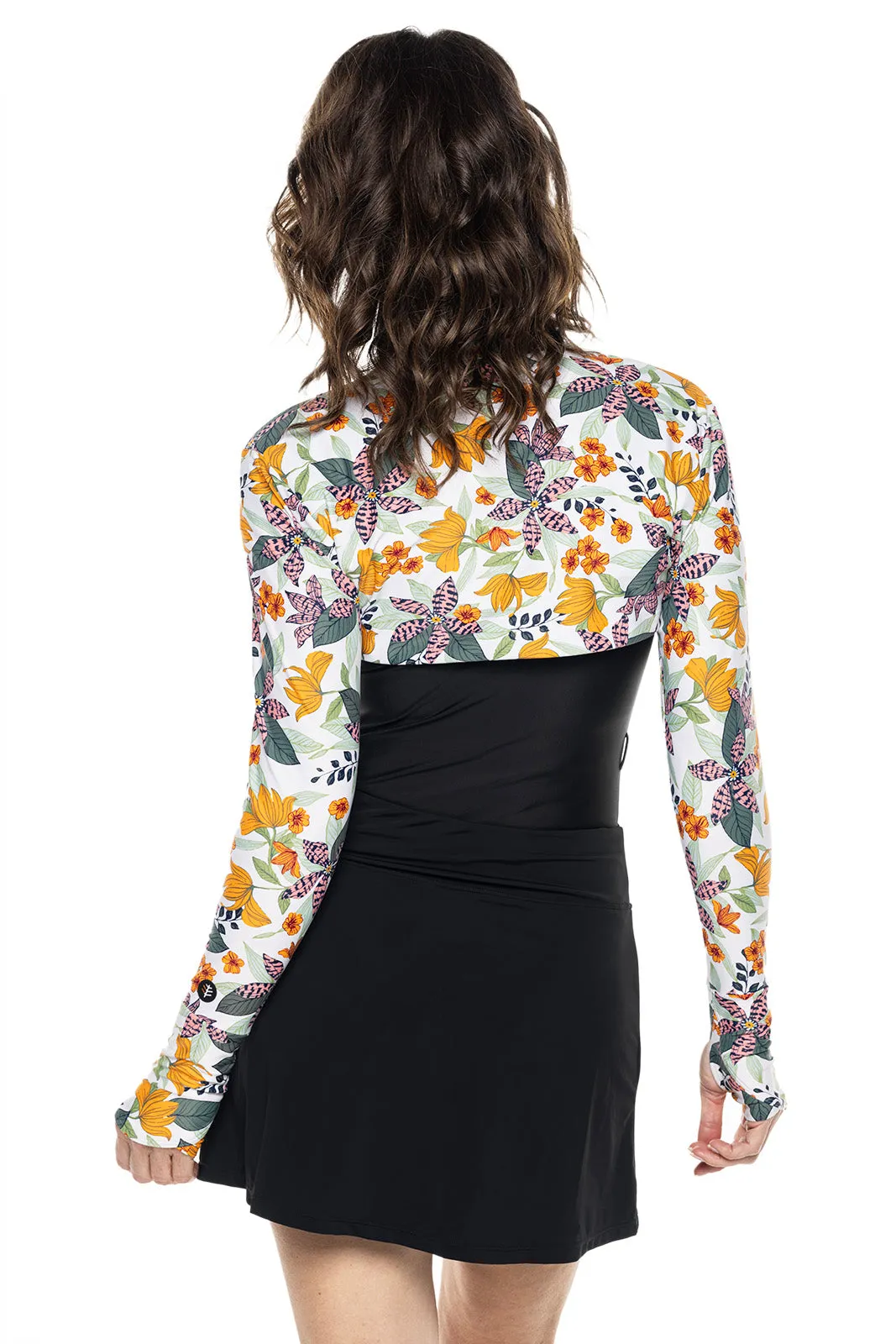 Women's Kaycos Shrug  |  Apricot Crush Floral Paradise