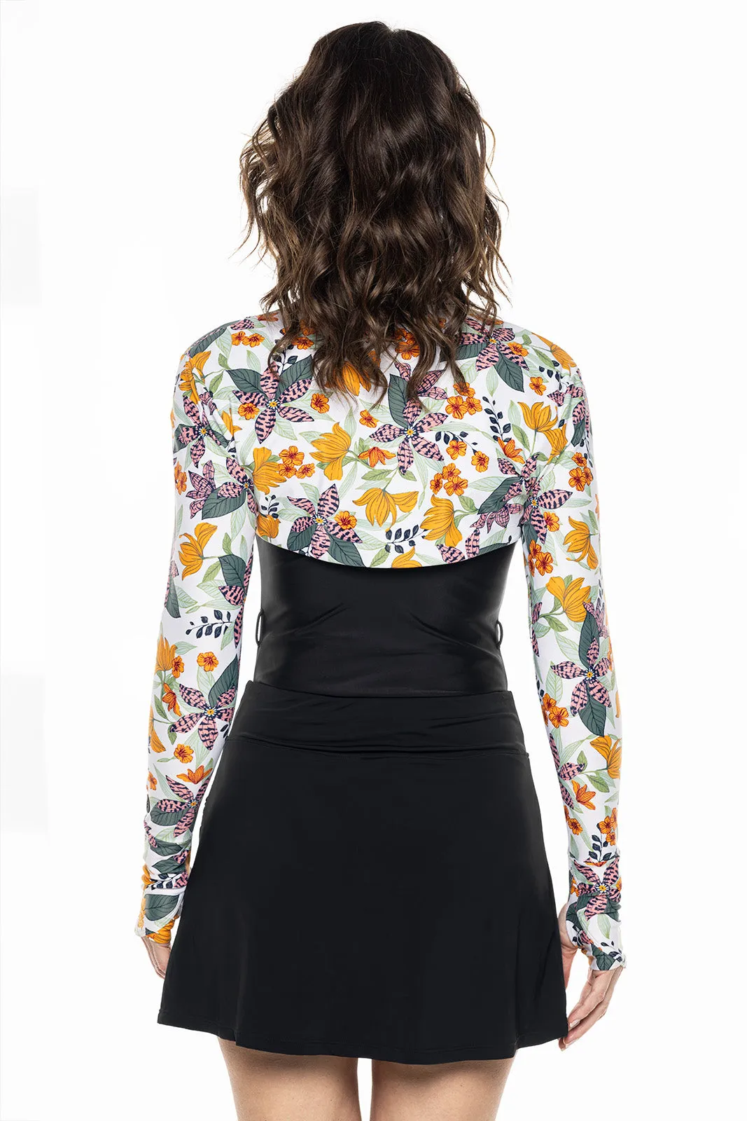 Women's Kaycos Shrug  |  Apricot Crush Floral Paradise