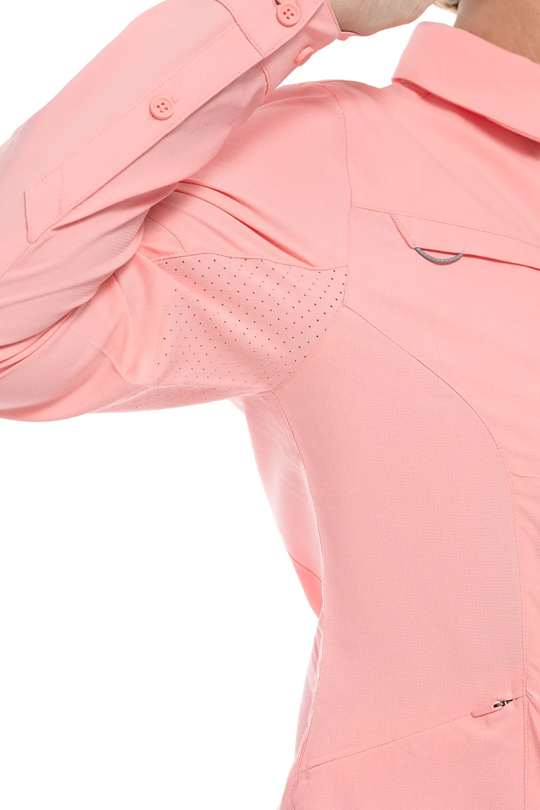 Women's Kodia Fishing Shirt  |  Peachy Pink