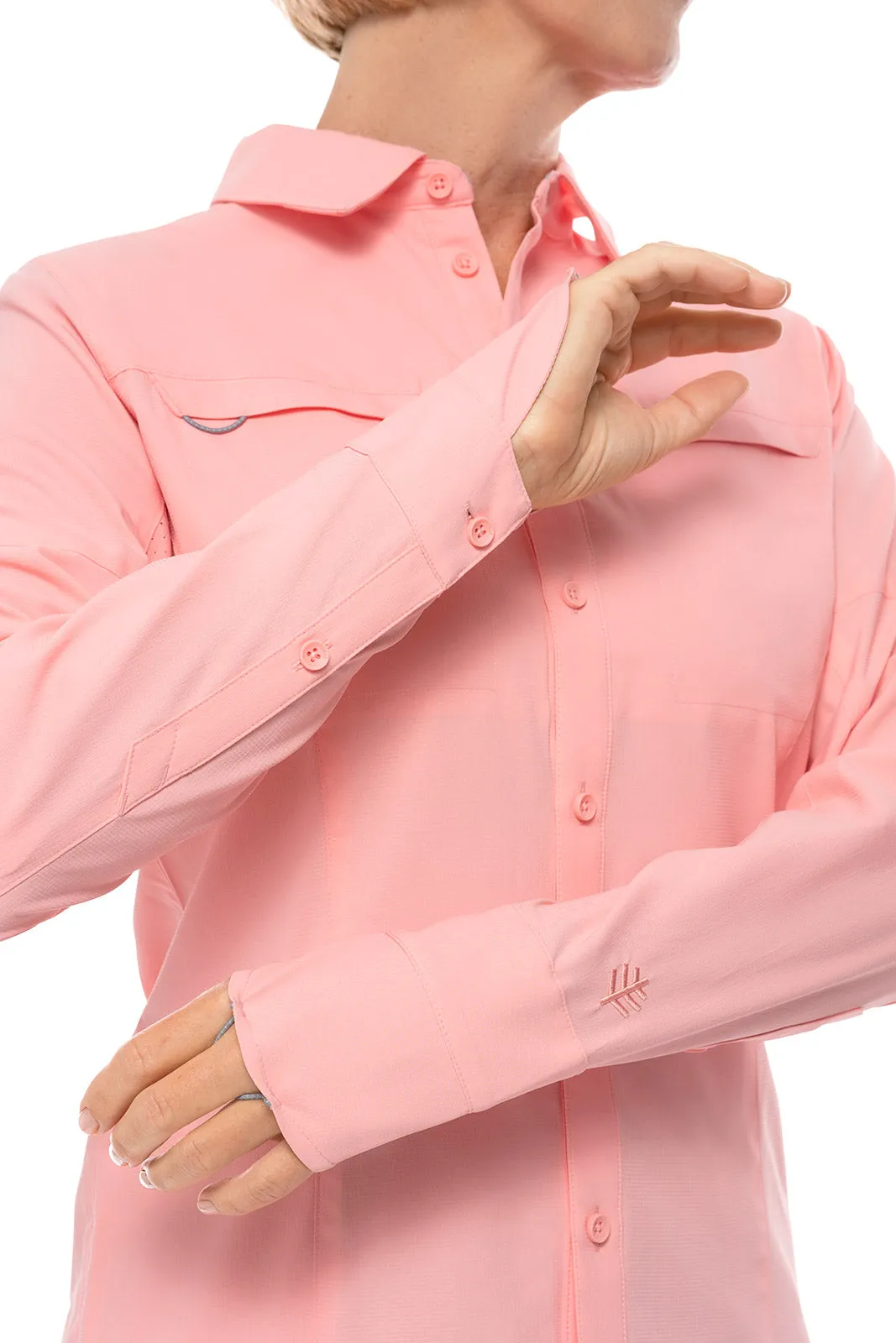 Women's Kodia Fishing Shirt  |  Peachy Pink