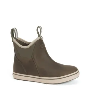 WOMEN'S LEATHER 6 IN ANKLE DECK BOOT