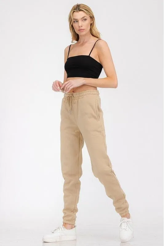 Womens Lounge Sweat Pants Jogger Cotton