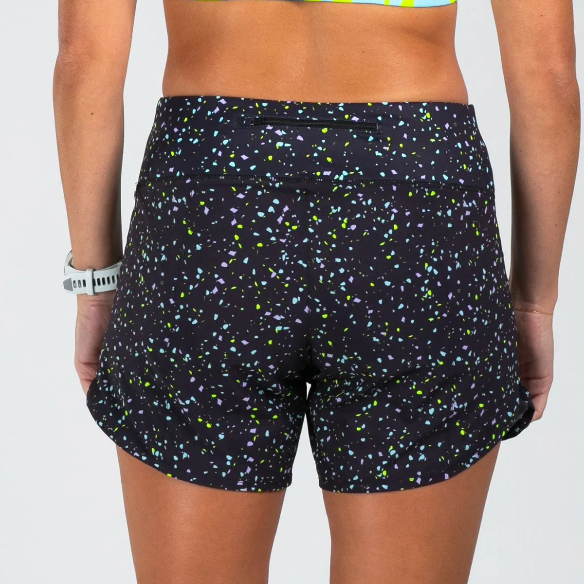 Womens LTD Run 6 Inch Short - Electric