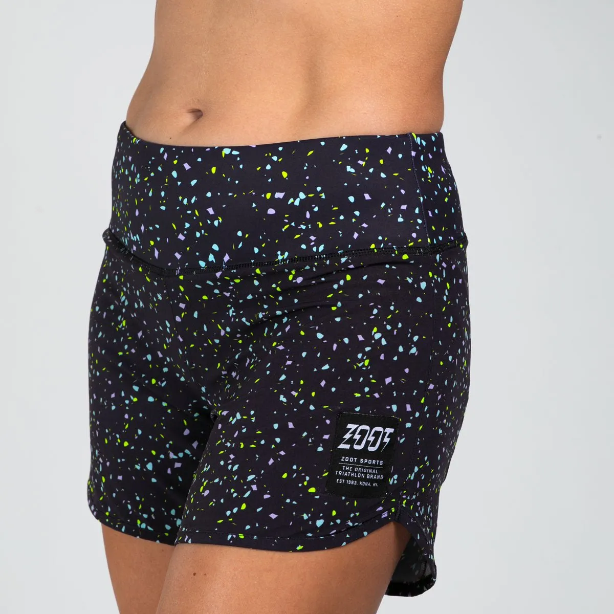 Womens LTD Run 6 Inch Short - Electric