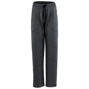 Womens Merino 260 Lounge Loose Joggers (Smoke/Black)