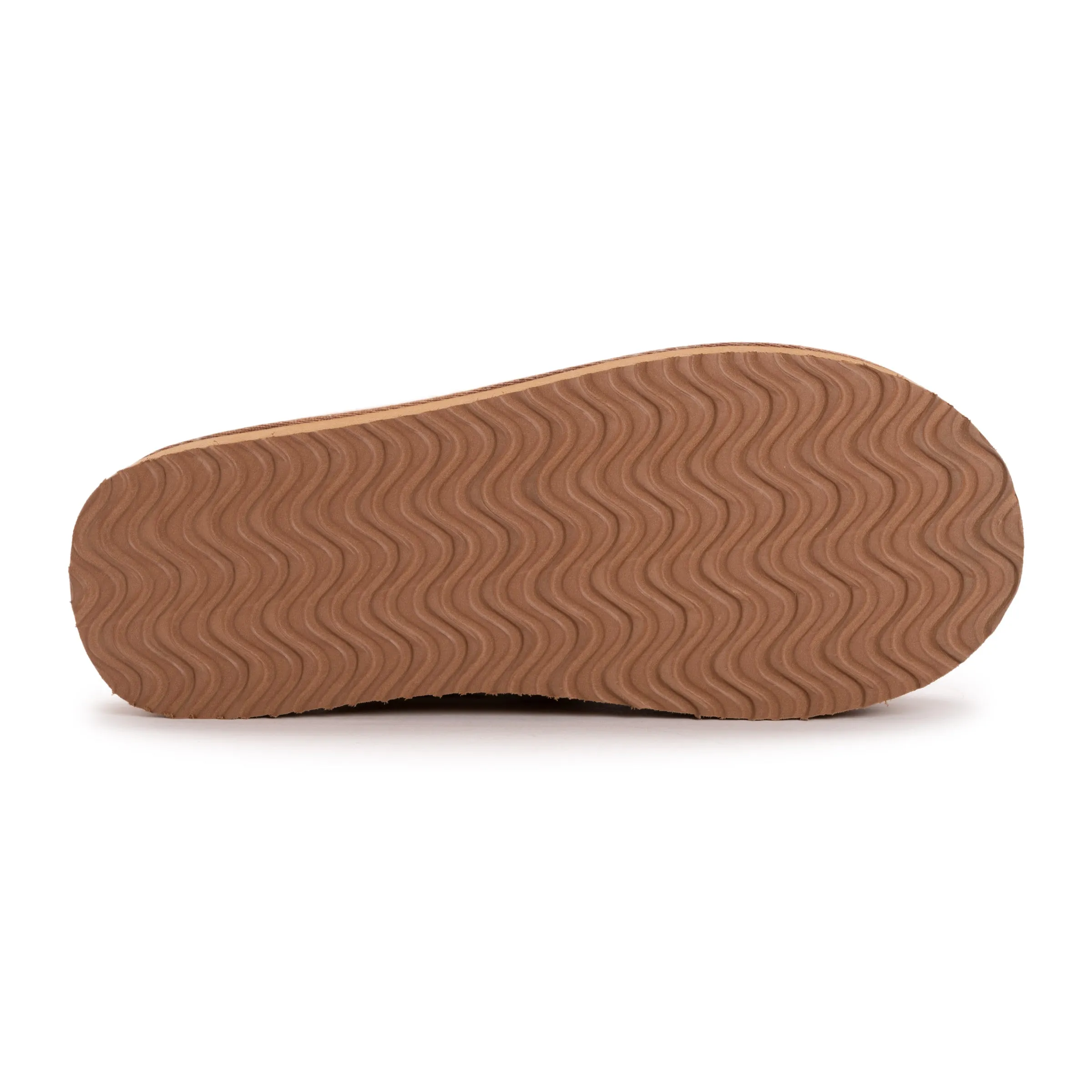 Women's Microsuede Platform Scuff Slipper