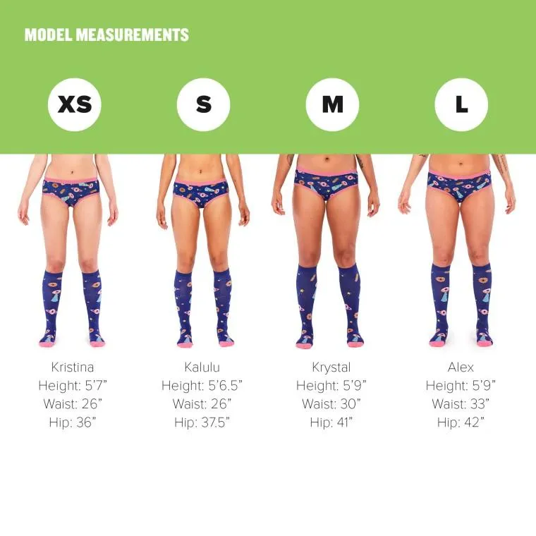 Women's Mid-Rise Hipster Underwear Smarty Cats