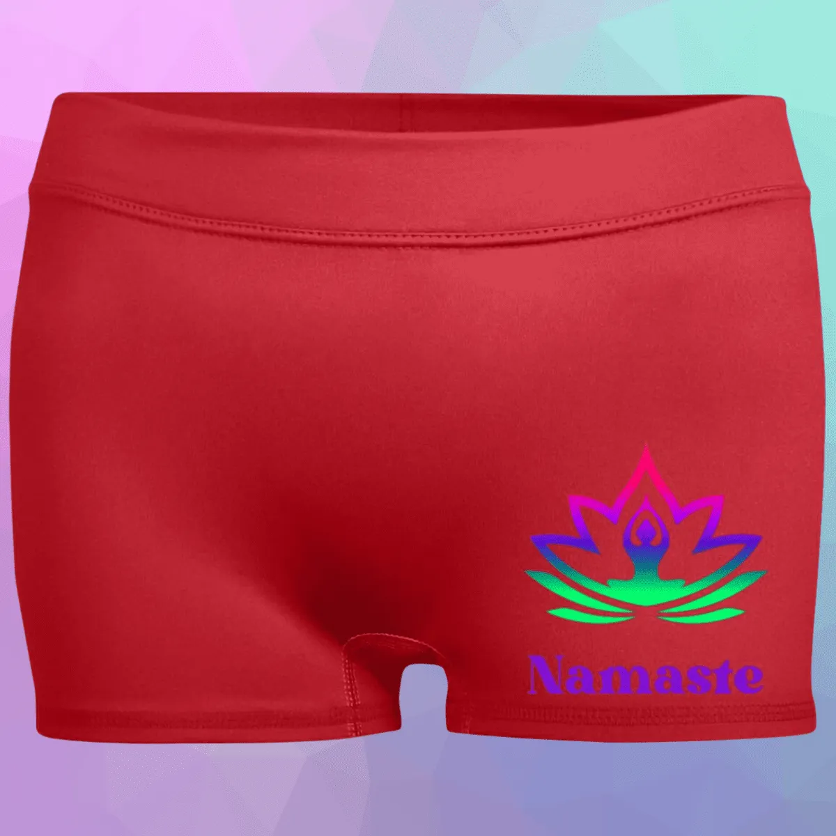 Women's Namaste Fitted Moisture-Wicking Shorts