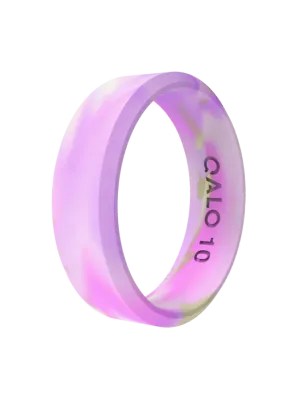 Women’s Natural Stone Modern Silicone Ring