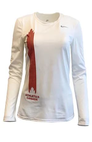 Women’s Nike Athletics Canada Legend Long Sleeve Tee