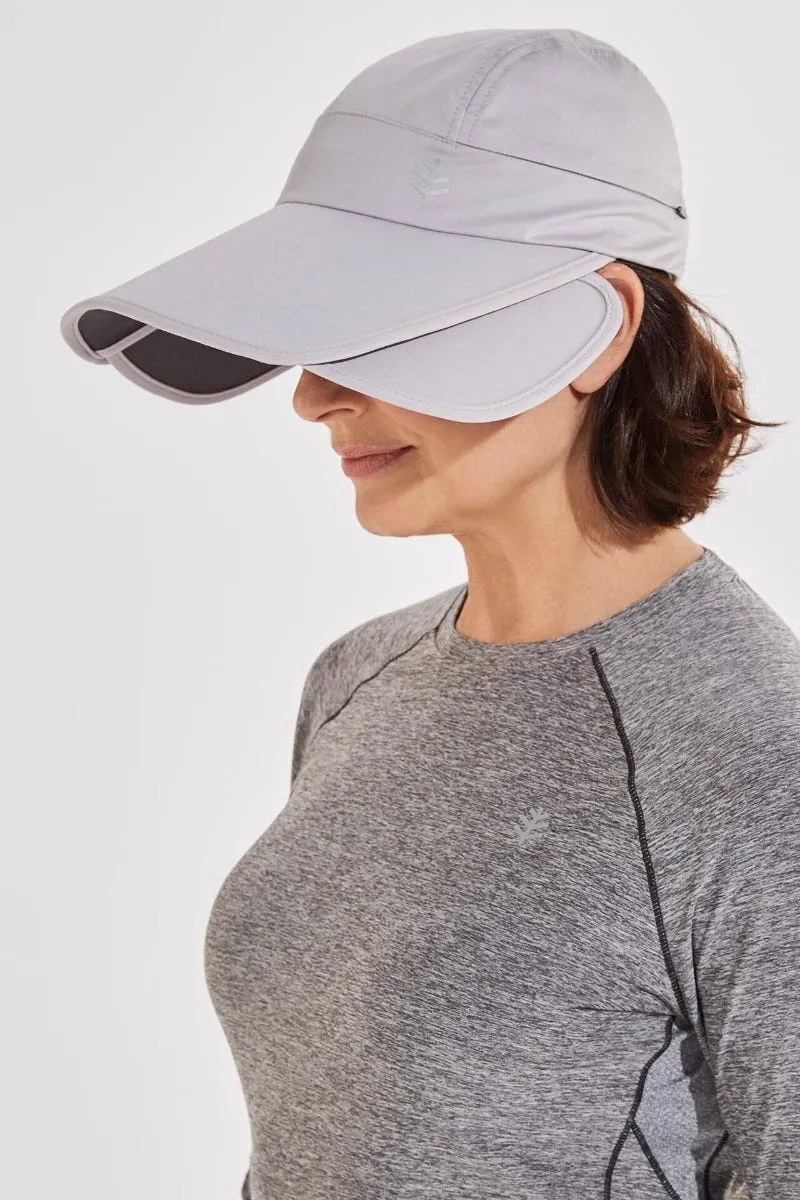 Women's Olivia Convertible Sun Visor  |  Cloud Grey