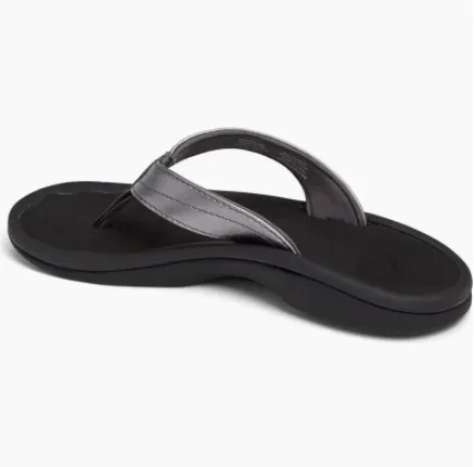 WOMEN'S 'OLUKAI OHANA | PEWTER / BLACK