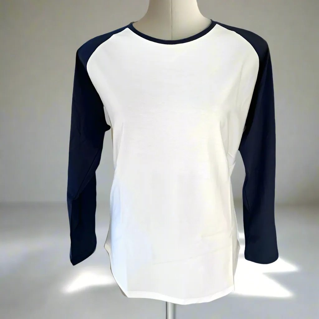 Women's Organic CottonTwo-Tone Raglan Sleeve Tshirt