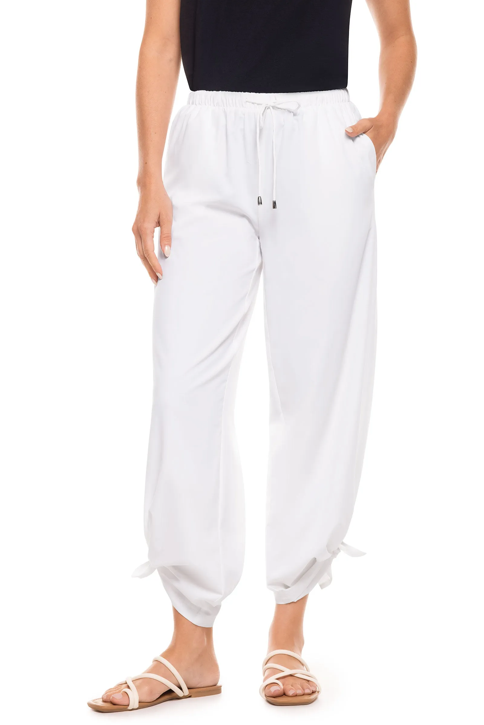 Women's Petra Wide Leg Pants  |  White