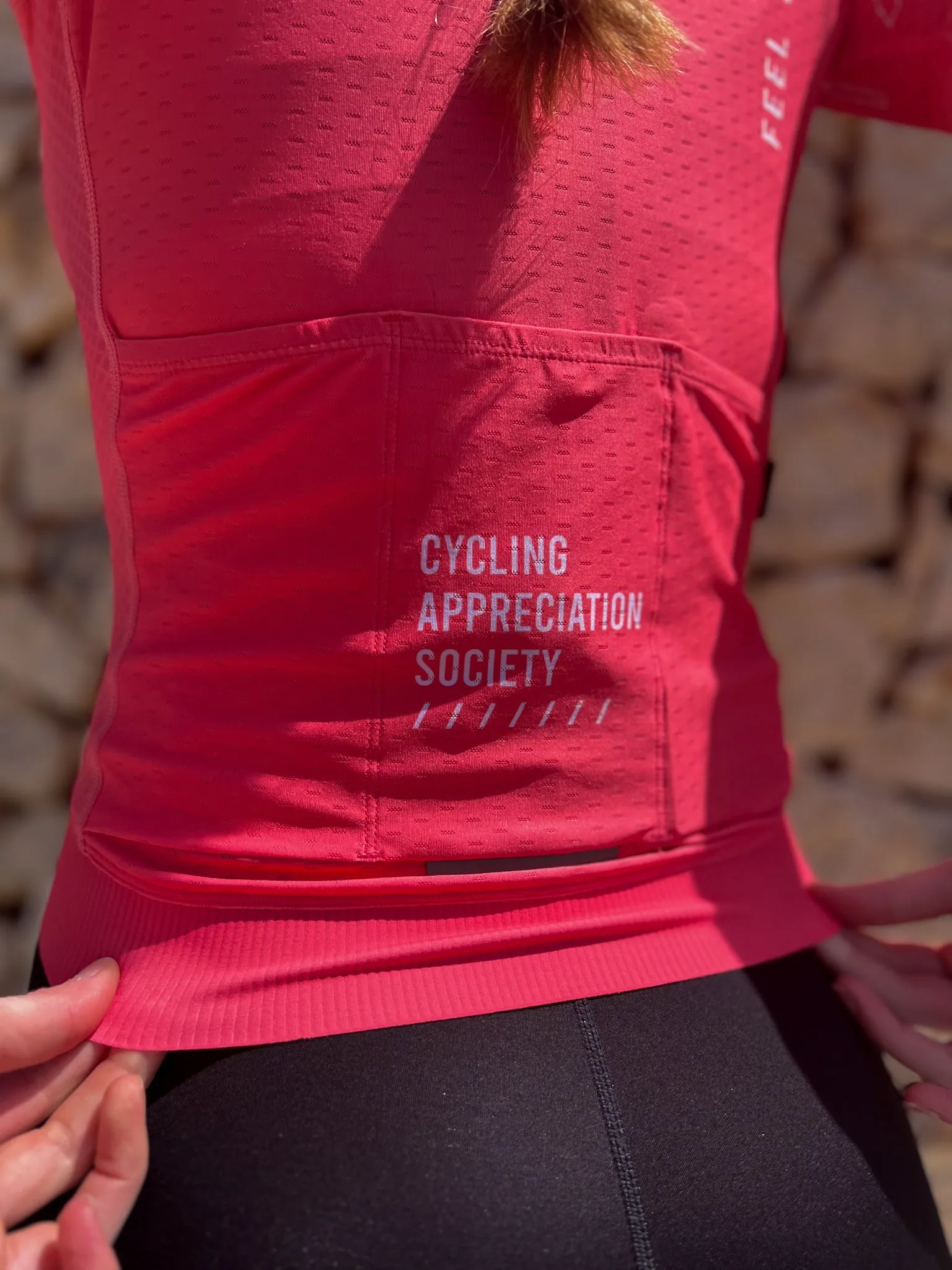 Women's Pink Ultralight Training Jersey