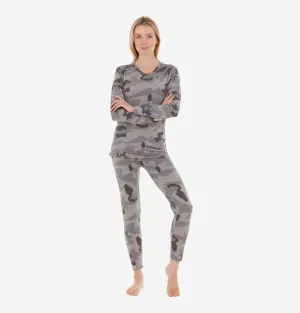 Women's Print Thermal Set