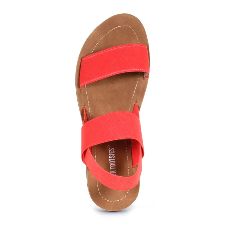 Women's Rae Elastic Sling Sandal Coral