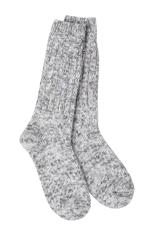 Women's Rag Crew Sock-Rocky