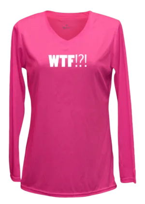 Women's Reflective Long Sleeve Shirt - Where's the Finish?