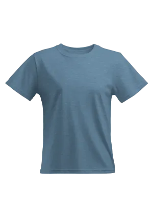 Women's Relax Fit Heather T-Shirt - Slate Blue