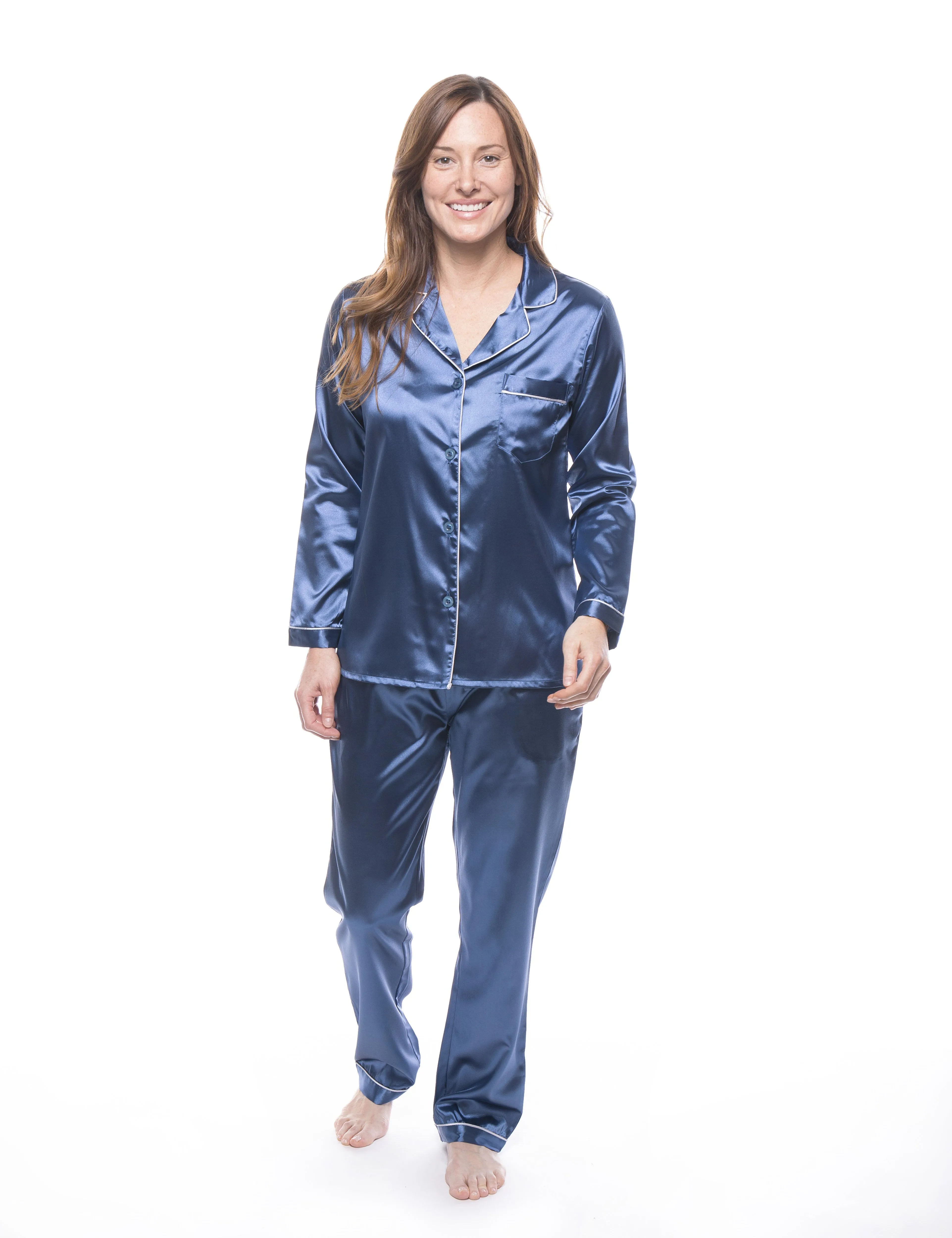 Women's Satin Pajama/Sleepwear Set