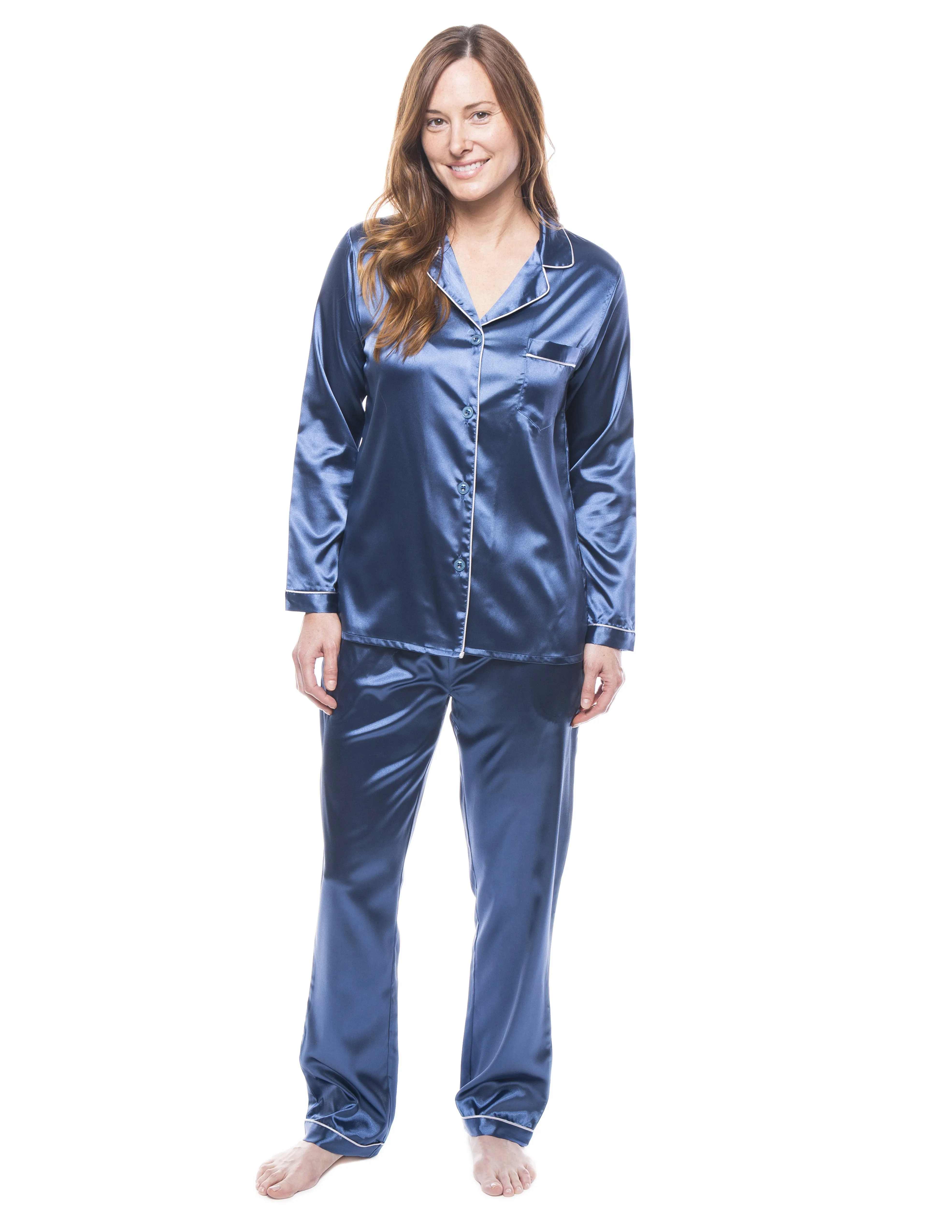 Women's Satin Pajama/Sleepwear Set