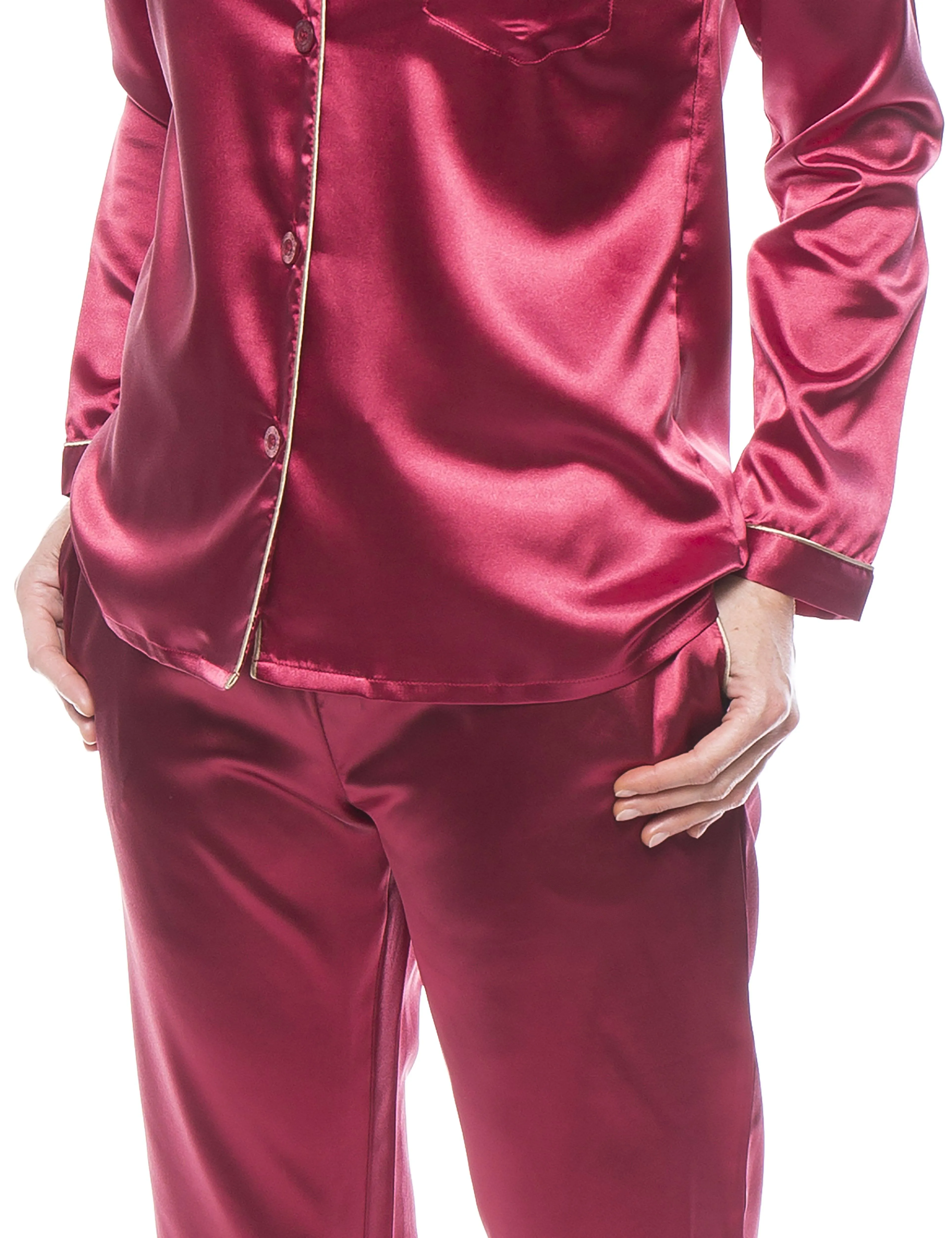 Women's Satin Pajama/Sleepwear Set