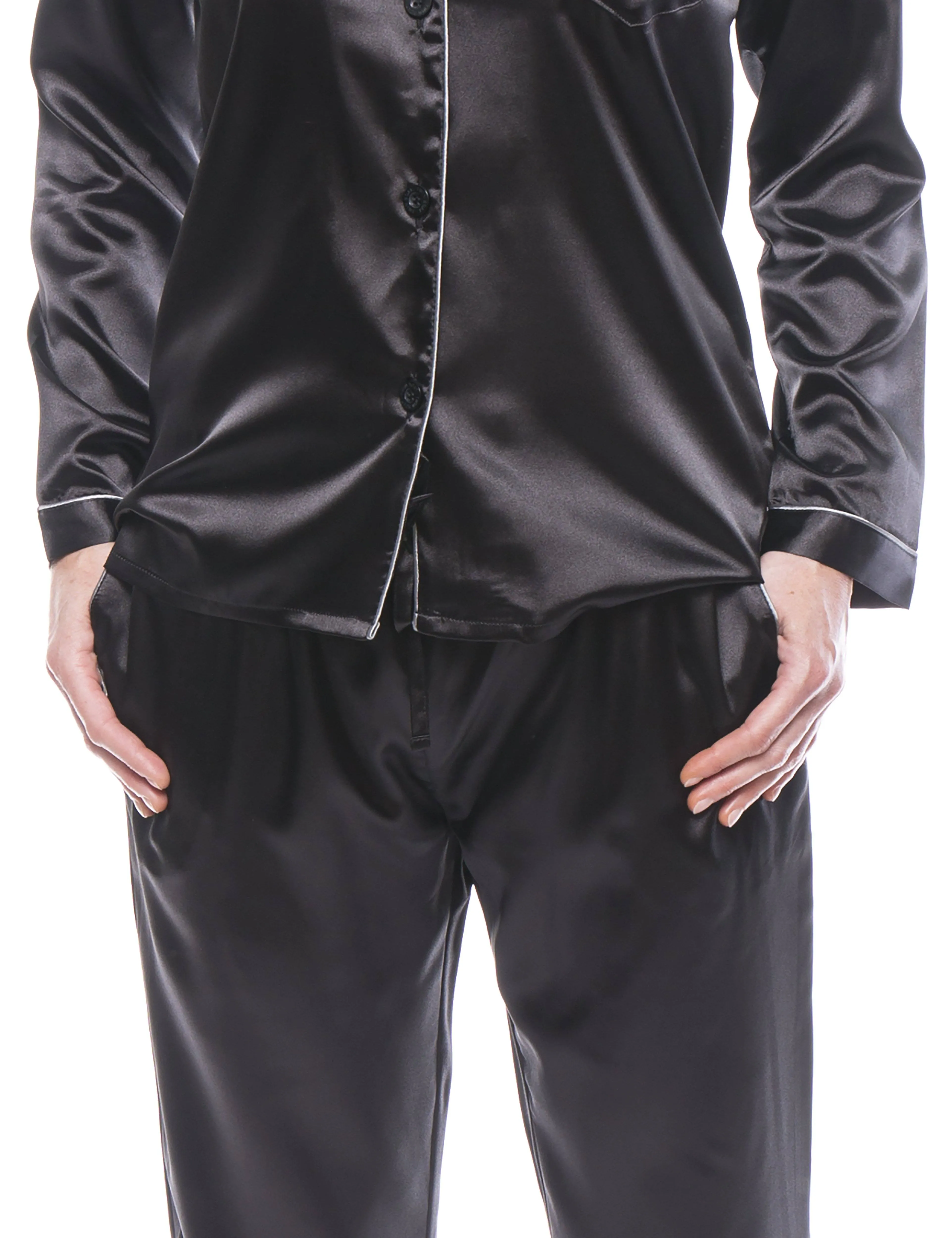 Women's Satin Pajama/Sleepwear Set