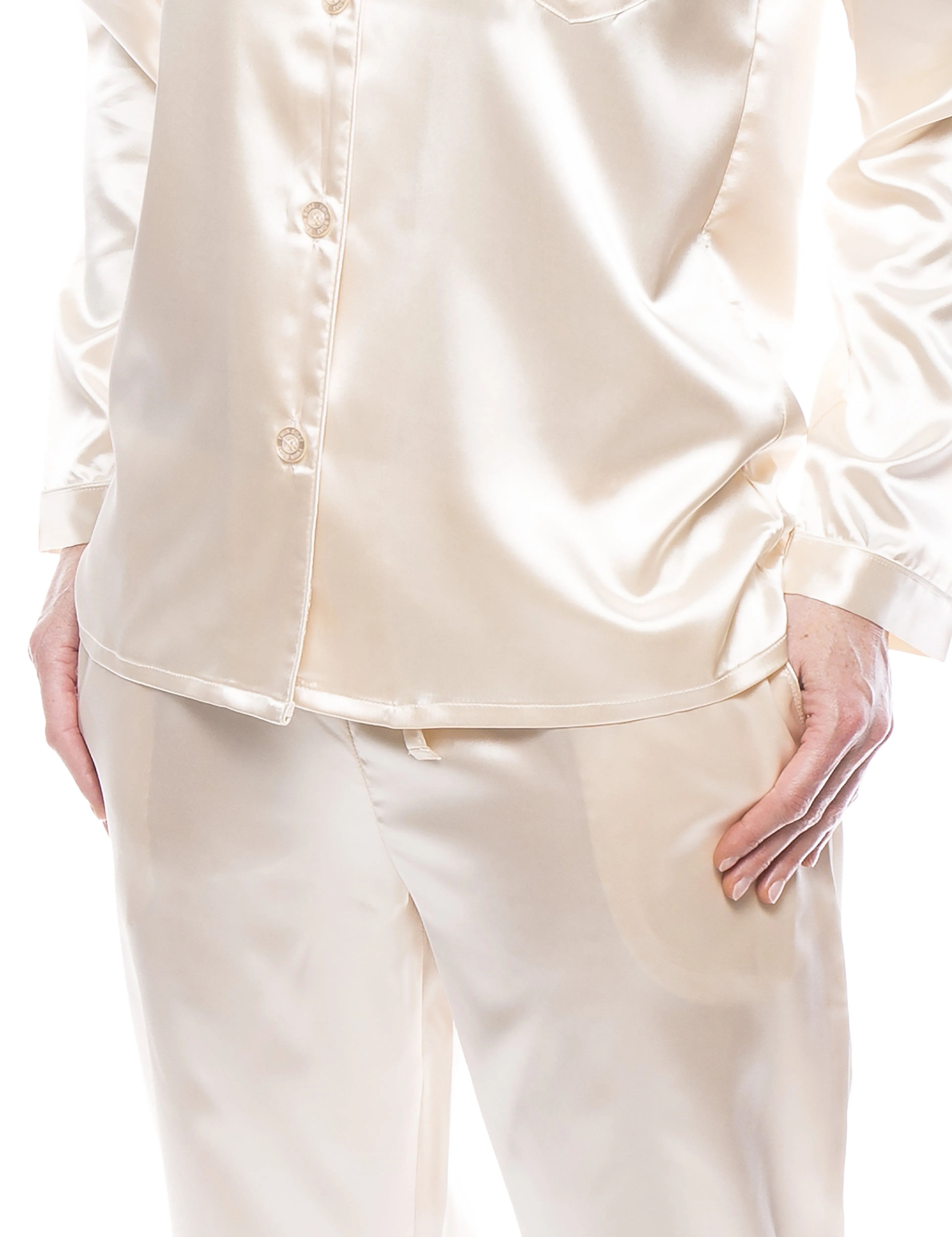 Women's Satin Pajama/Sleepwear Set