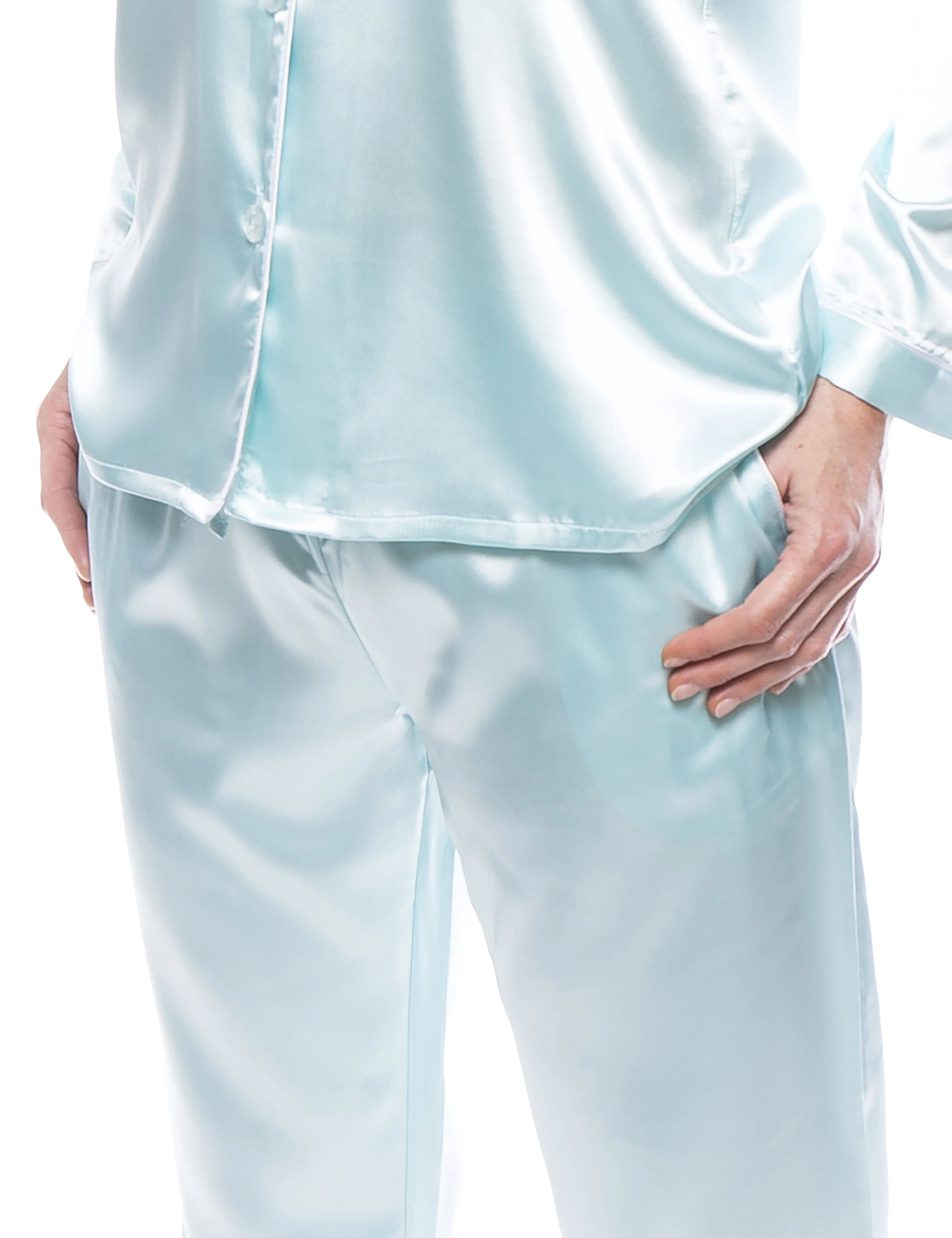 Women's Satin Pajama/Sleepwear Set