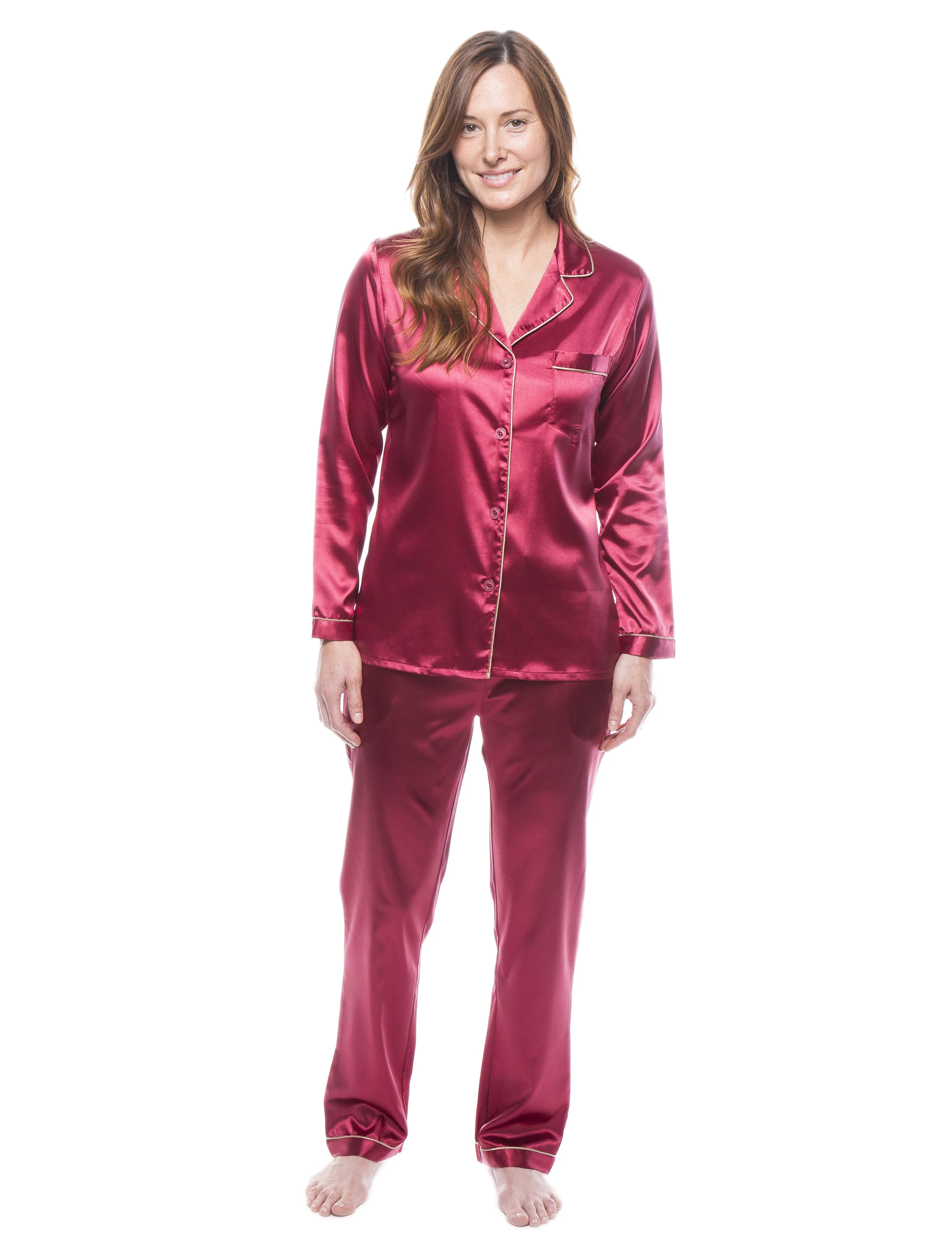 Women's Satin Pajama/Sleepwear Set