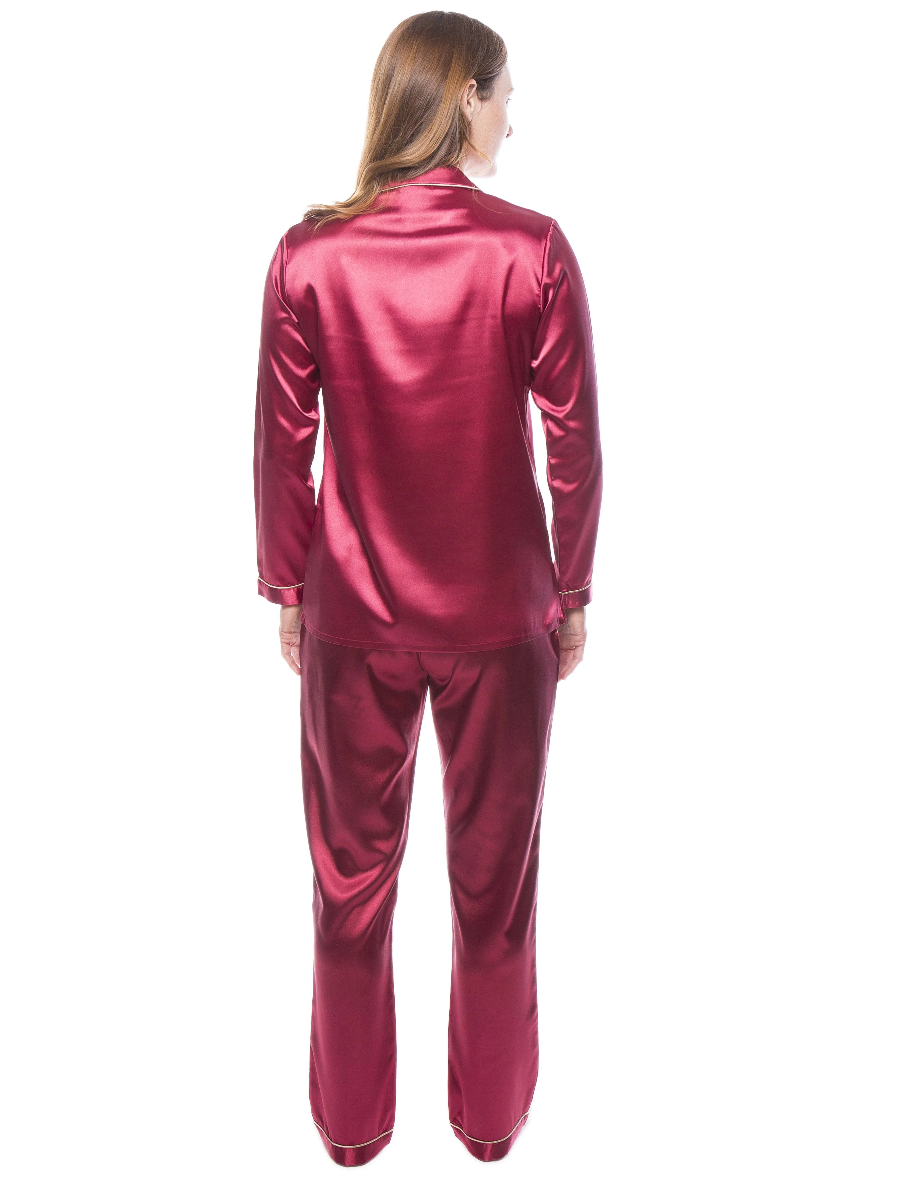 Women's Satin Pajama/Sleepwear Set