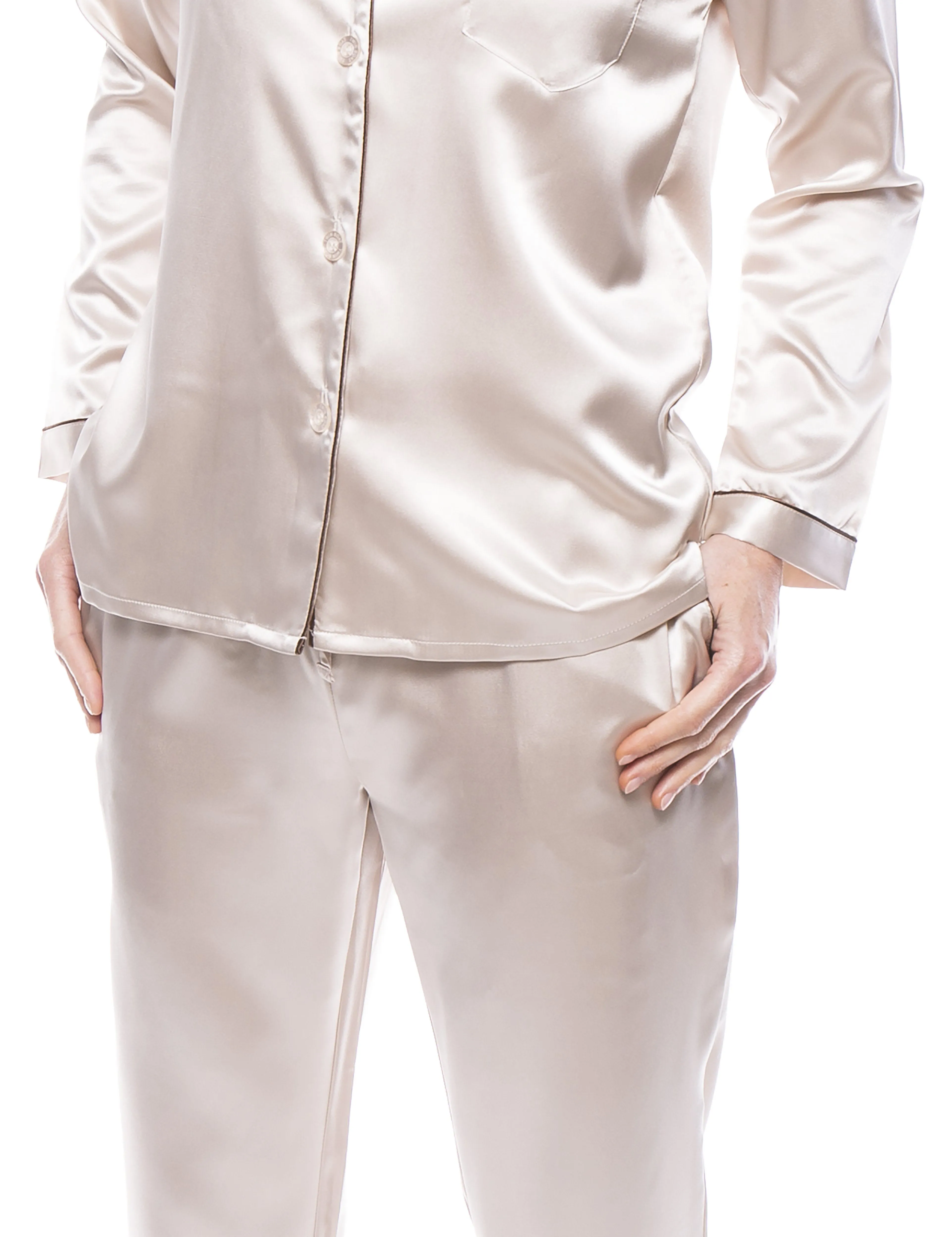 Women's Satin Pajama/Sleepwear Set