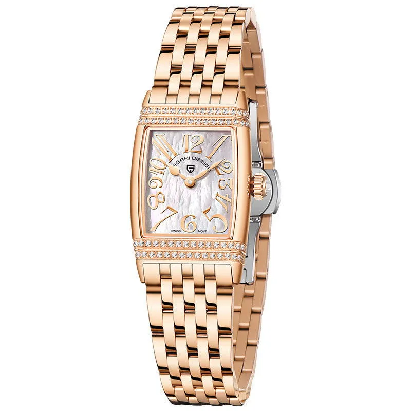 Women's Shell Face Quartz Watch