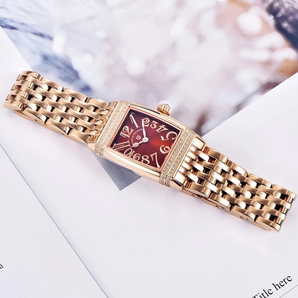 Women's Shell Face Quartz Watch